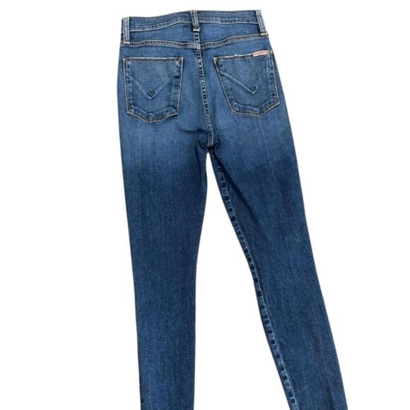 Hudson Women's Blue and Navy Jeans - Picture 4 of 7